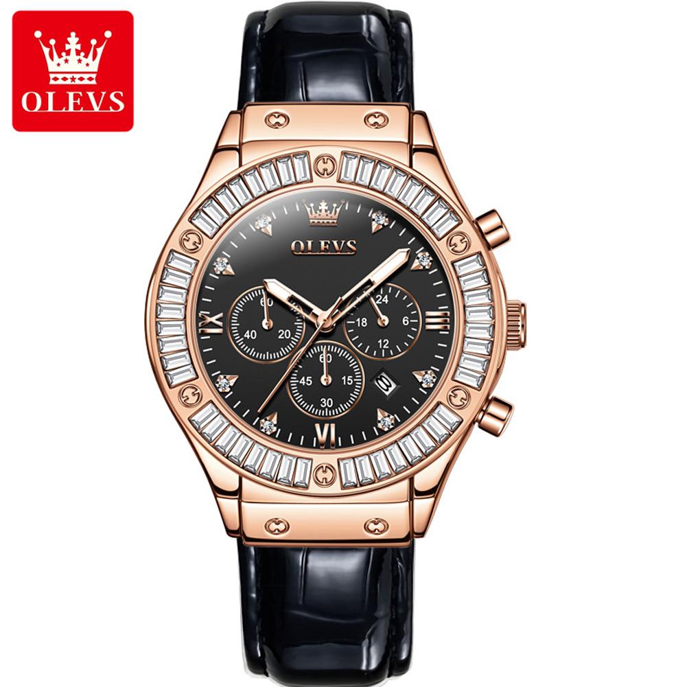 OLEVS Brand Watch Multifunctional Timing Quartz Watch Women's Watch Women's Watch 9978