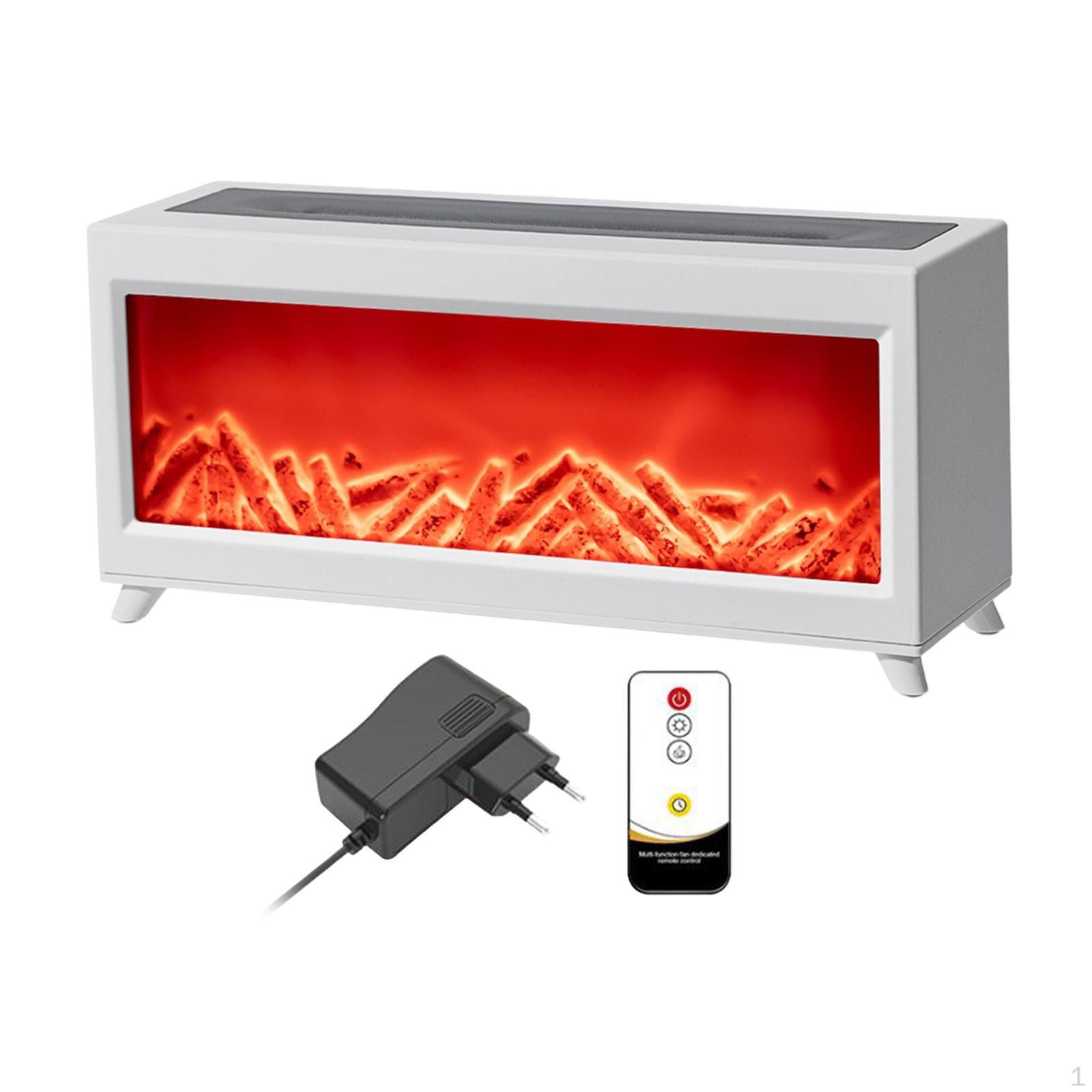 

Flame Aroma Диффузор Увлажнитель Настольный Туман для Офисного Стола Дома Черный белый