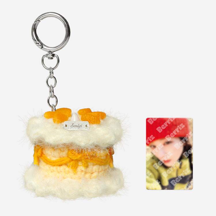 

SEULGI (Red Velvet) - ARTIST 2026 BIRTHDAY MD (CROCHET MINI CAKE KEYRING / ACRYLIC CAKE BOX) CROCHET MINI CAKE KEYRING
