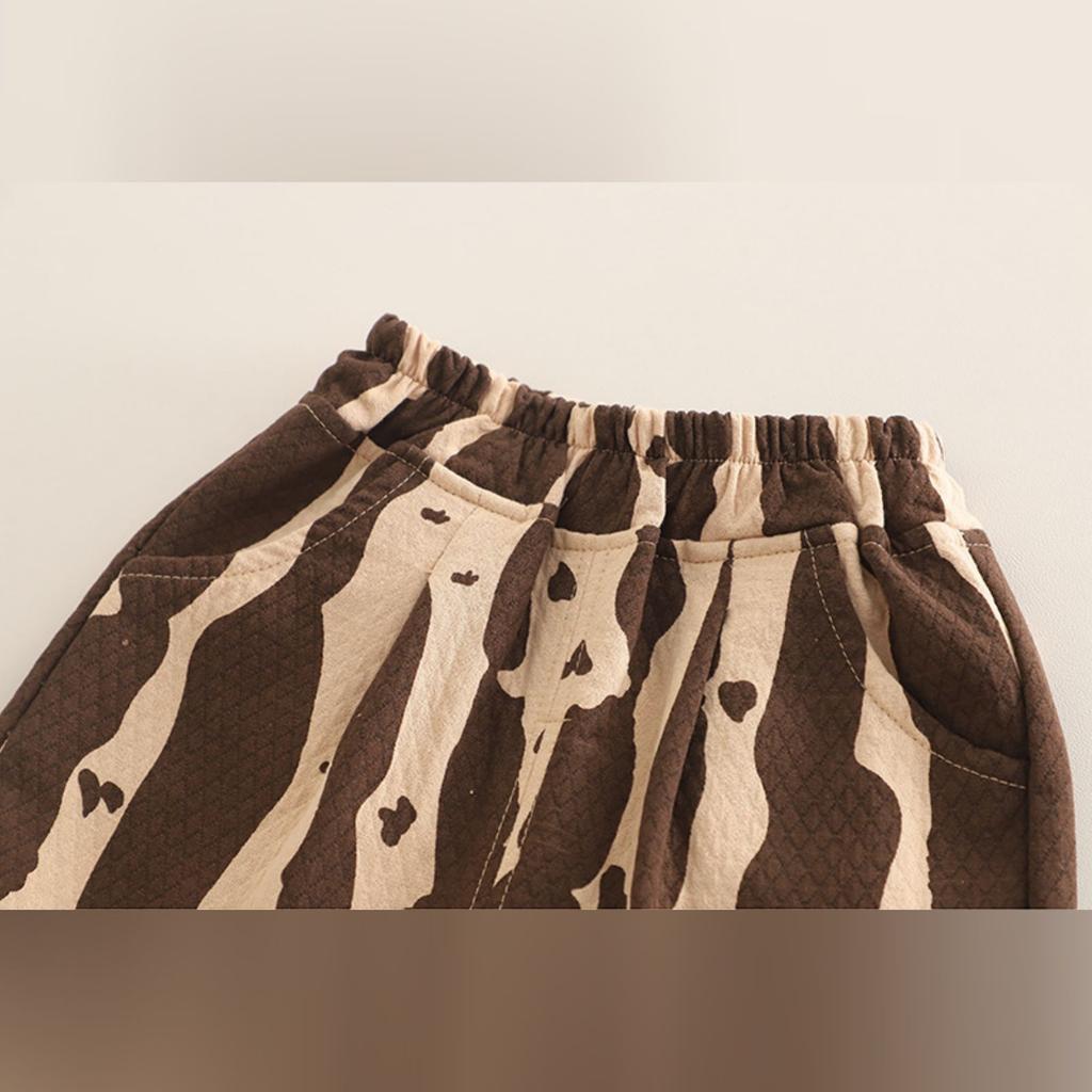 Dětská ležérní souprava s dlouhým rukávem, pohodlné každodenní oblečení