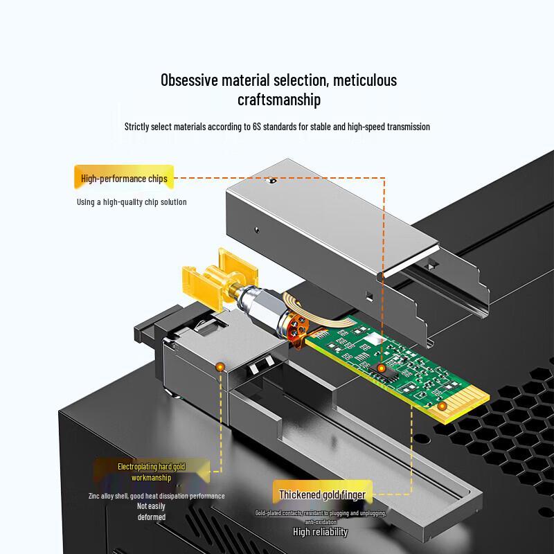 SAMZHE 1.25G Gigabit SFP SC Optical Transceiver Pair