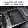 SixthSmoy Center Console Organizer Tray for Ford Explorer 2020 2025 2025 2025 2025 Accessories Armrest Glove Box Storage Divider