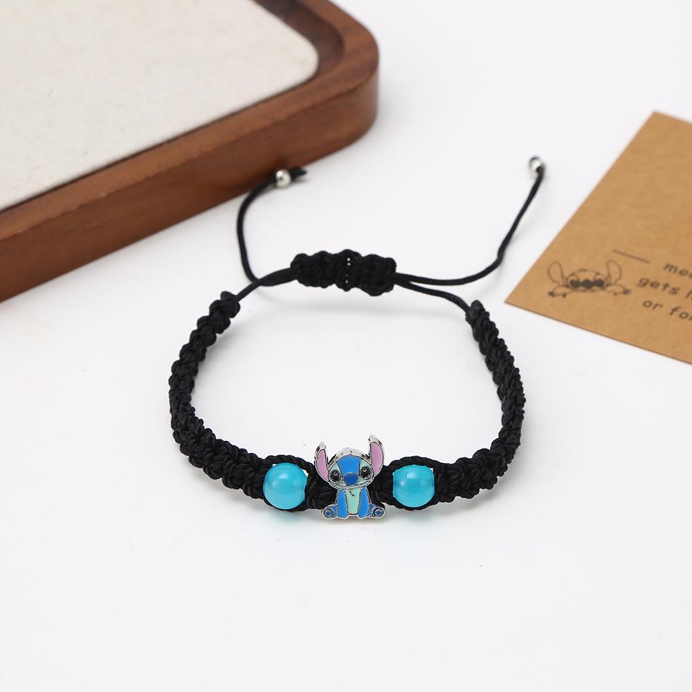 Blue Stitch Handmade Cartoon Anime Bracelet