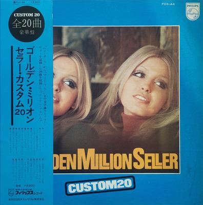 LP Record VARIOUS  Golden Million Seller Custom 20 FDX44 PHILIPS 1973 Japan Obi Pop Used