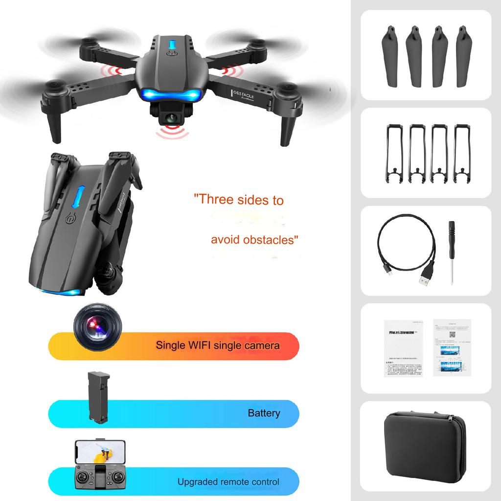 E99 K3 Pro HD 4k Dual Camera High Hold Mode Foldable Mini RC WIFI Aerial Photography Quadcopter Toys Helicopter