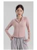 2025 Women's Black Slim Fit Sun Protection Ice Silk Jacket: Breathable, UV-Protective Summer Sportswear