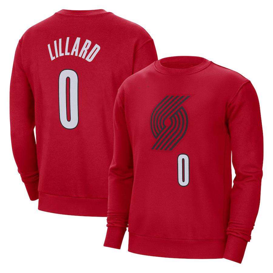 NBA Basketball Clothing Crew Neck Sweater Men's Sports Printed European and American Size Pullover