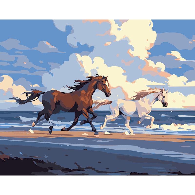 Frameless Digital Oil Painting for Entrance Hall - 40x50 Pigment Kit.