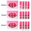 4PCS Pearlescent Moisturizing Lip Glaze Lip Makeup Lasting and Easy To Color Lip Gloss Lipstick