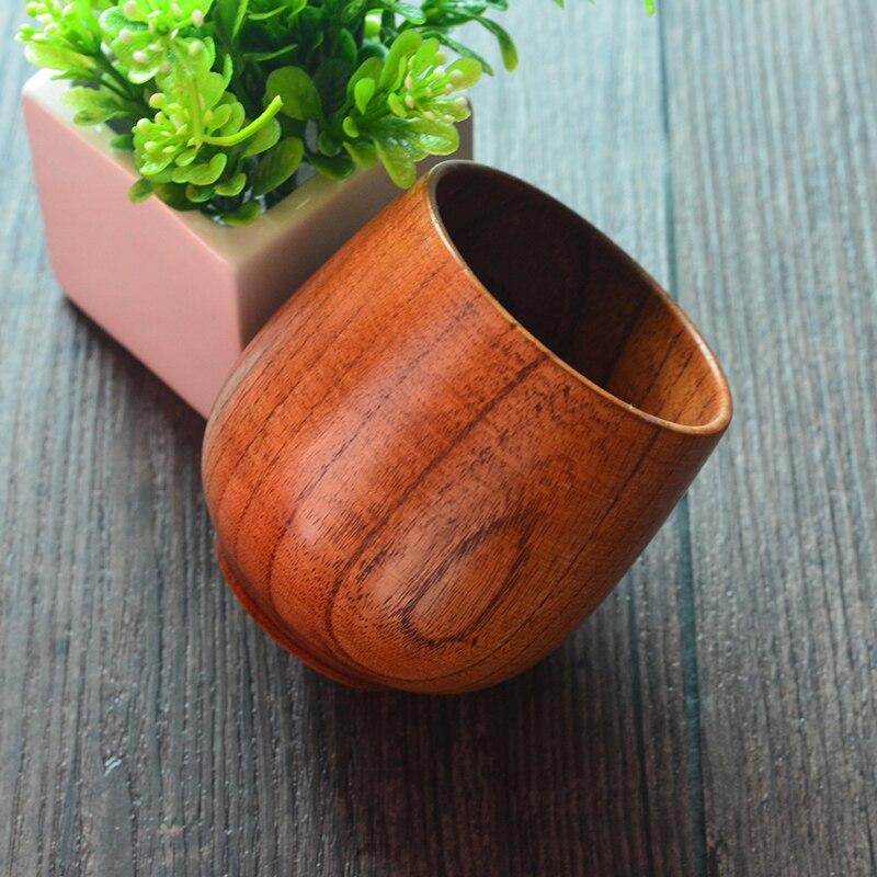 100Ml Woodens Big Belly Cup Creative Pattern Wooden Solid Wood Handcarved Anti Scald Tea Cups Simple Fragrant Original Tableware