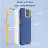 Original Liquid Silicone 3 In 1 Shockproof Armor Case For Iphone 12 13 Mini 11 Pro Xs Max X Xr Se3 7 8 6s Plus Se2 Soft Bumper