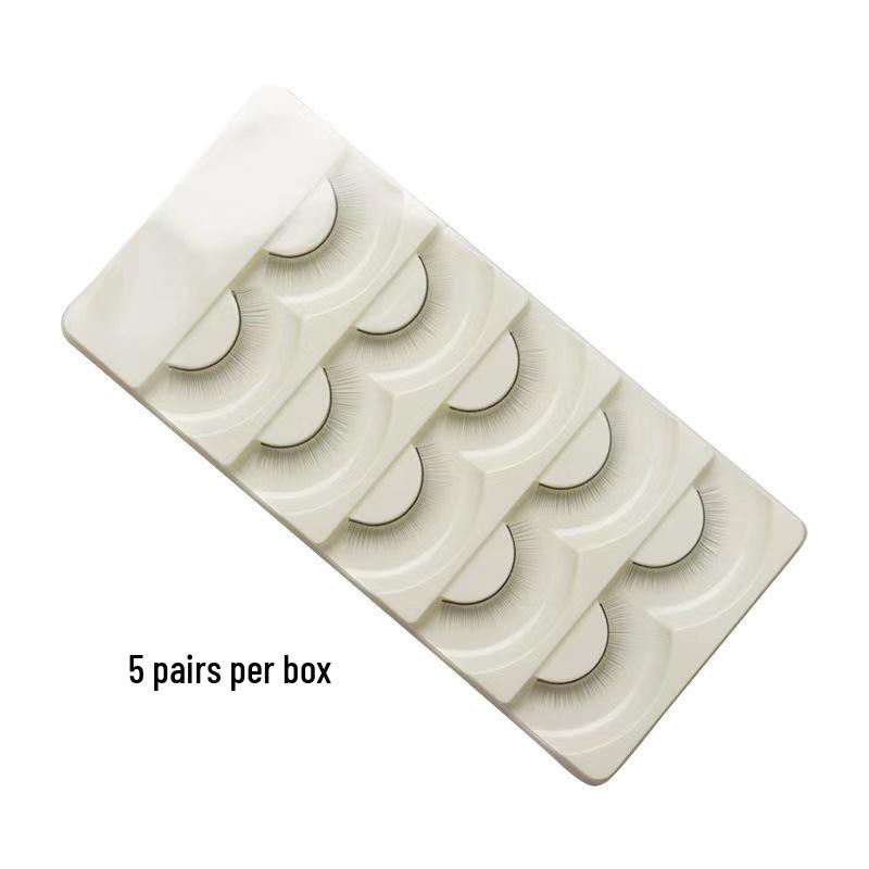 

Набор для практики наращивания ресниц для студентов - 5 пар накладных ресниц