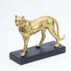 Cheetah Statue for Home & Office Décor  Centerpiece for Table Decoratin | Modern Decorative Ornament for Study Desk and Living Room | Figurine