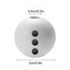 Wood Christmas Beads White Christmas Round Wood Beads For Making Christmas Decor Bracelet Necklace DIY Jewelry Accessories