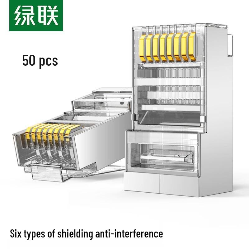 

UGREEN CAT6 Shielded RJ45 Gold-Plated Connectors