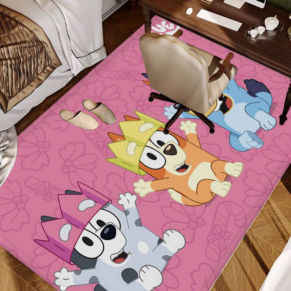 B-Blueys Cartoon Floor Mat Cheaper Anti-slip Modern Living Room Balcony Printed Bedside Mats 40x60 cm