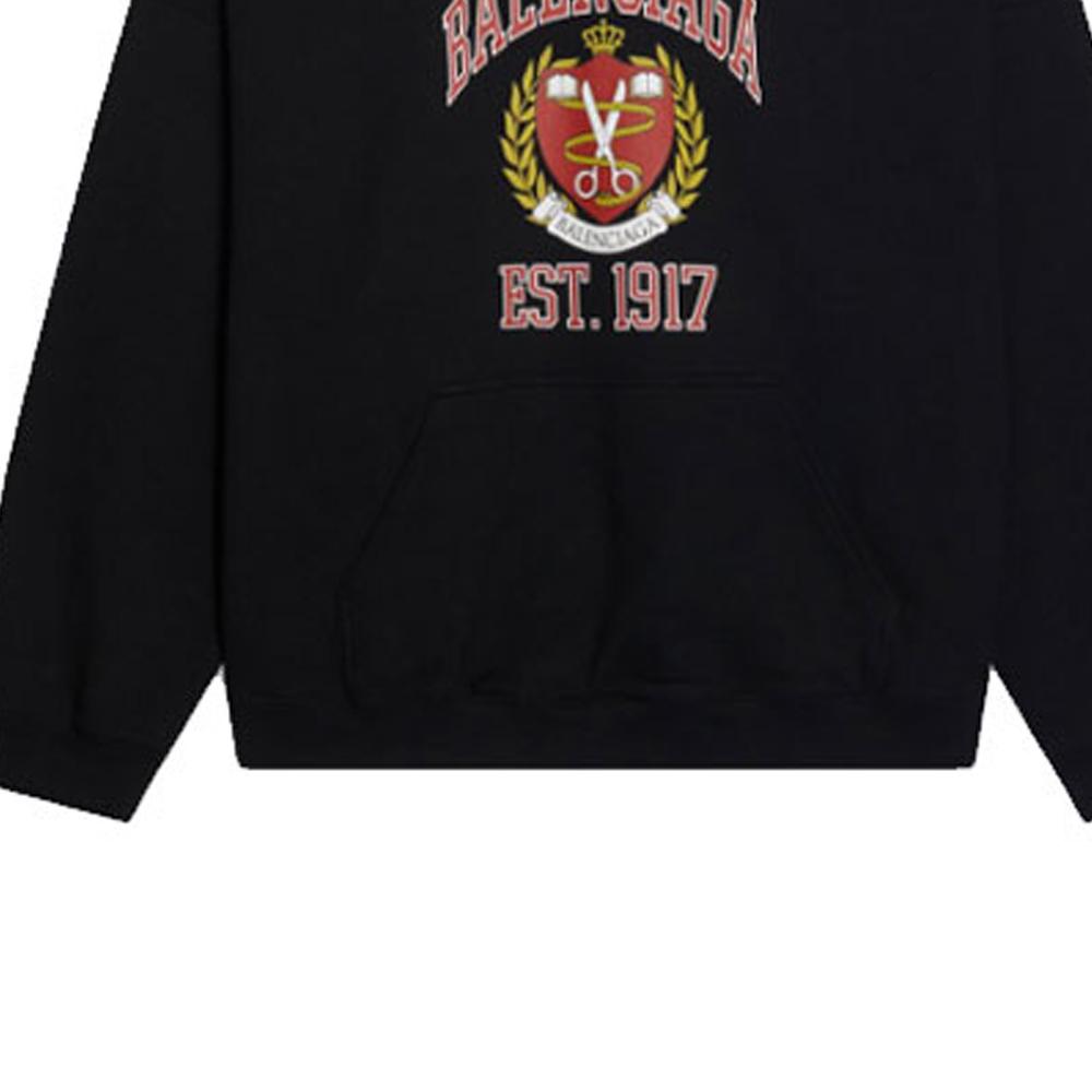 Balenciaga College Wide Fit Hoodie 674986TLV901076