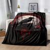 1pc Dark Raven Moonlit Night Scene Throw Blanket Perfect for Home Decor, Couch Cover, Travel .W063