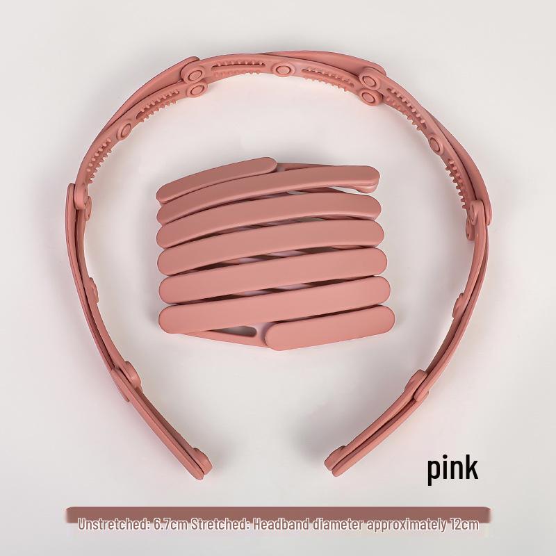 Bandeau coréen antidérapant pour femme pour se laver le visage et se maquiller