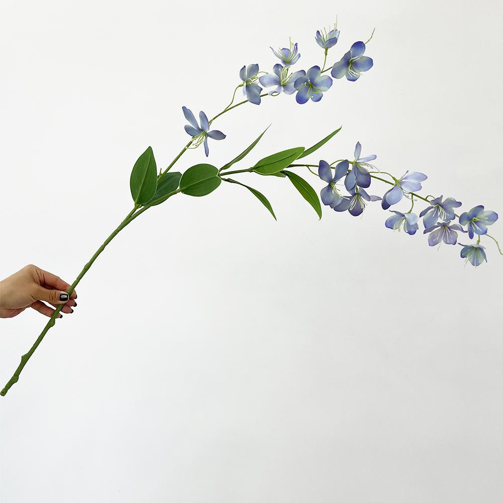 Clematis Artificial Flowers Fake Wisteria Floral Hanging Plant Garland Fake Greenery Plants for Vase for DIY Wedding Bouquets