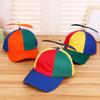 Baseball Cap with Bamboo Dragonfly Propeller Color Block Cute Cartoon Sun Hat UV Protection Summer Outdoor Casual Peaked Cap