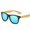 Retro Bamboo Leg UV400 Sunglasses Men Outdoor Driving Cycling Sports Sun Glasses Women Unisex Round Fashion Goggles Eyewear