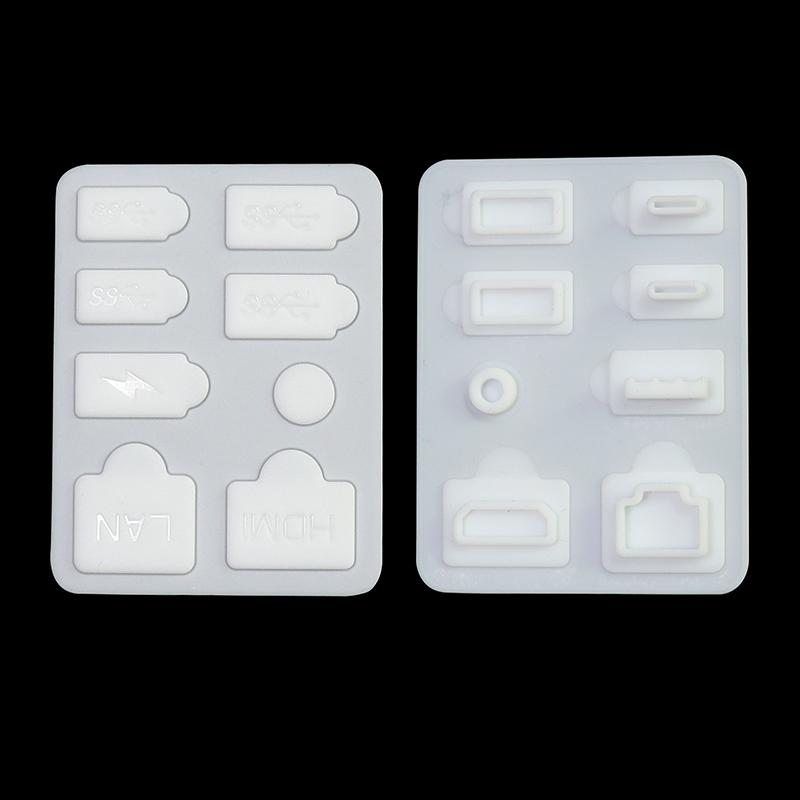 8Pcs Dustproof Plug For Ps5 Slim Console Silicone Dust Protector Cover For Ps5 Slim Game Console Accessories