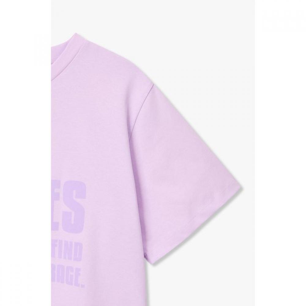 VOV Regular FiT T shirT Flock prinT 7156240006