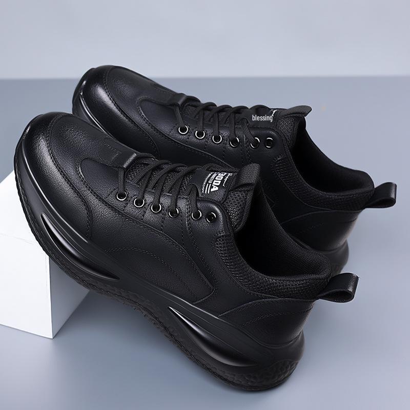 2025 Herbst Herren Weichsohle Lässige Echtleder Laufschuhe