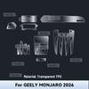 Transparent TPU For GEELY MONJARO 2026 Car Center Console Media Dashboard Navigation Anti-scratch Protector Interior Film