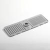 New Faucet Draining Mat Silicone Non Slip Kitchen Sink Splash Guard Easy Clean Waterproof Bathroom Draining Pad