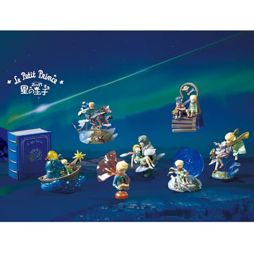 Le Petit Prince Zu&Pi The Little Prince 3: Eternal Imagination Trading Figures, 1 Box (8 Figures)