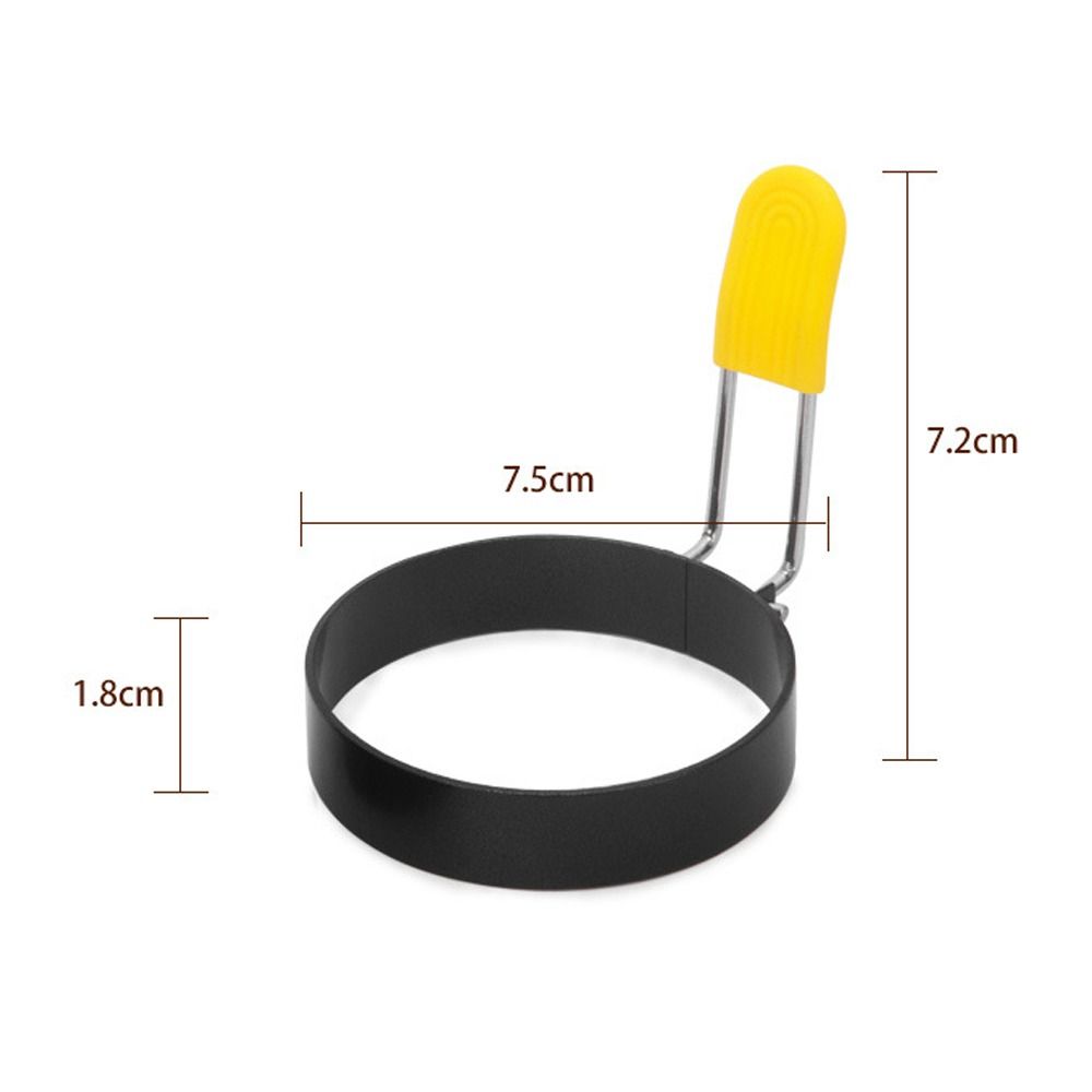 2/4pcs Omelette Fried Egg Shaper Stainless Steel Egg Rings Portable Frying Eggs Cooker  Home