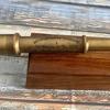 Messing Teleskop 50,8 cm Hand ausziehbar Marine Viktorianisch Pirat