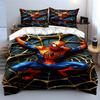 Spider-Man with Web Design. Bedding Sets Duvet Cover Sets Duvet Covers Pillowcases(1 * Duvet Cover 2 * Pillowcases Without Duvet Insert)