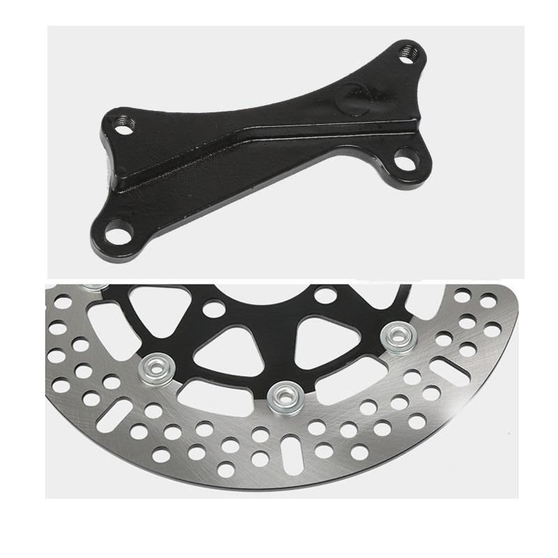 Universal motorcycle CNC aluminum 4-hole 255* 55 Floating disk brake disc for 800NK motorcycle