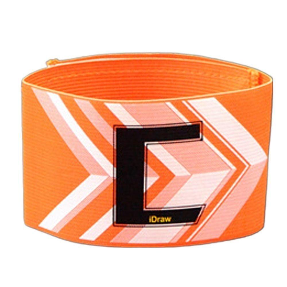 

Elastic Soccer Armband Conspicuous Captain Group Football Armband Portable Captain s Armband оранжевый