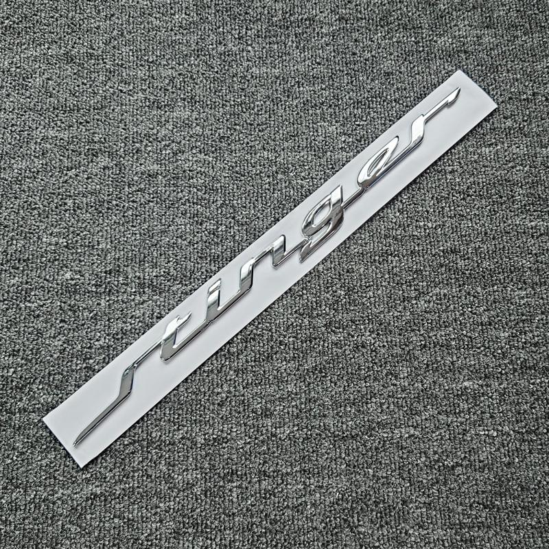 355MM ABS GT LINE Car Emblems KN Rear Sport Logos Stinger