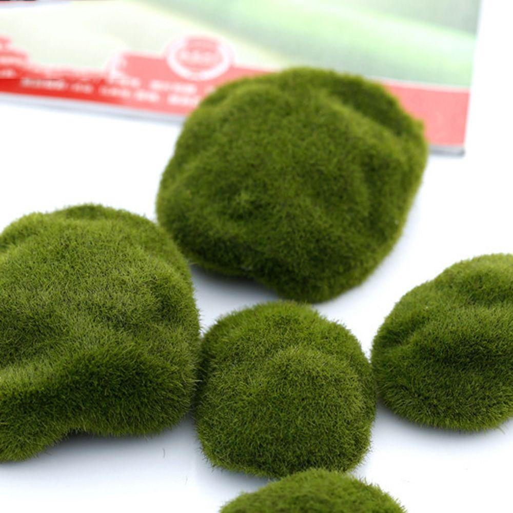 Fake Landscape Stone Lawn Greenery Artificial Moss Plants Decor Floor Adornments Garden Decoration