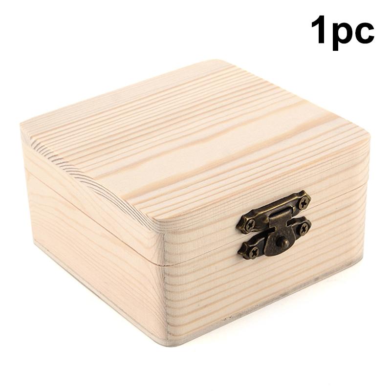 12 шт 8x8x47 см Простая натуральная деревянная упаковочная коробка Коробка для хранения Подарочная коробка Деревянная коробка для хранения Домашняя коробка для хранения мелочей 1pc 619₽