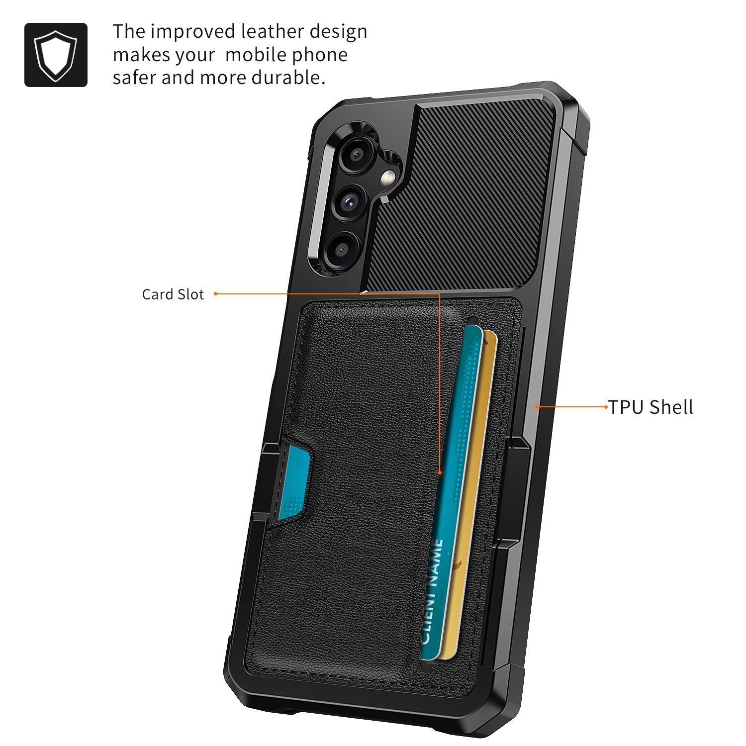 

For Samsung Galaxy A15 5G Phone Case ZM02 Full Protection Cover Card Slot A