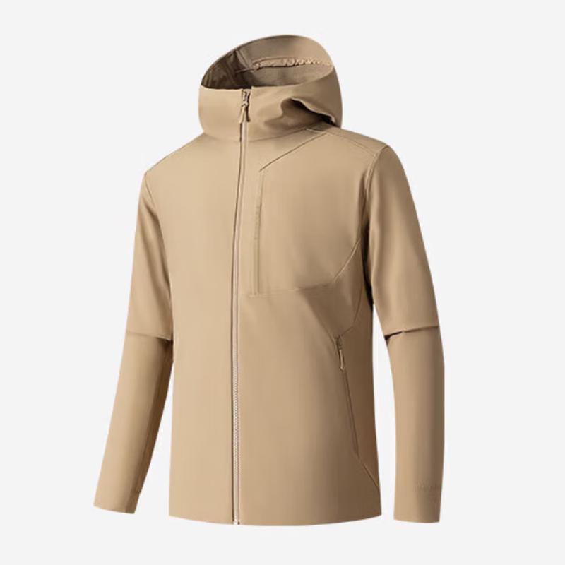 

ANTA Men s Lingfeng MX Softshell Fleece-Lined Hiking Jacket XL