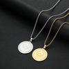 Kinitial Stainless Steel Cancer Zodiac Necklace Pendant for Women Girls Twelve Constellation Chocker Necklaces Jewelry Gift