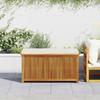Outdoor Cushion Box 113 X 50 X 60.5 Cm Solid Acacia Wood