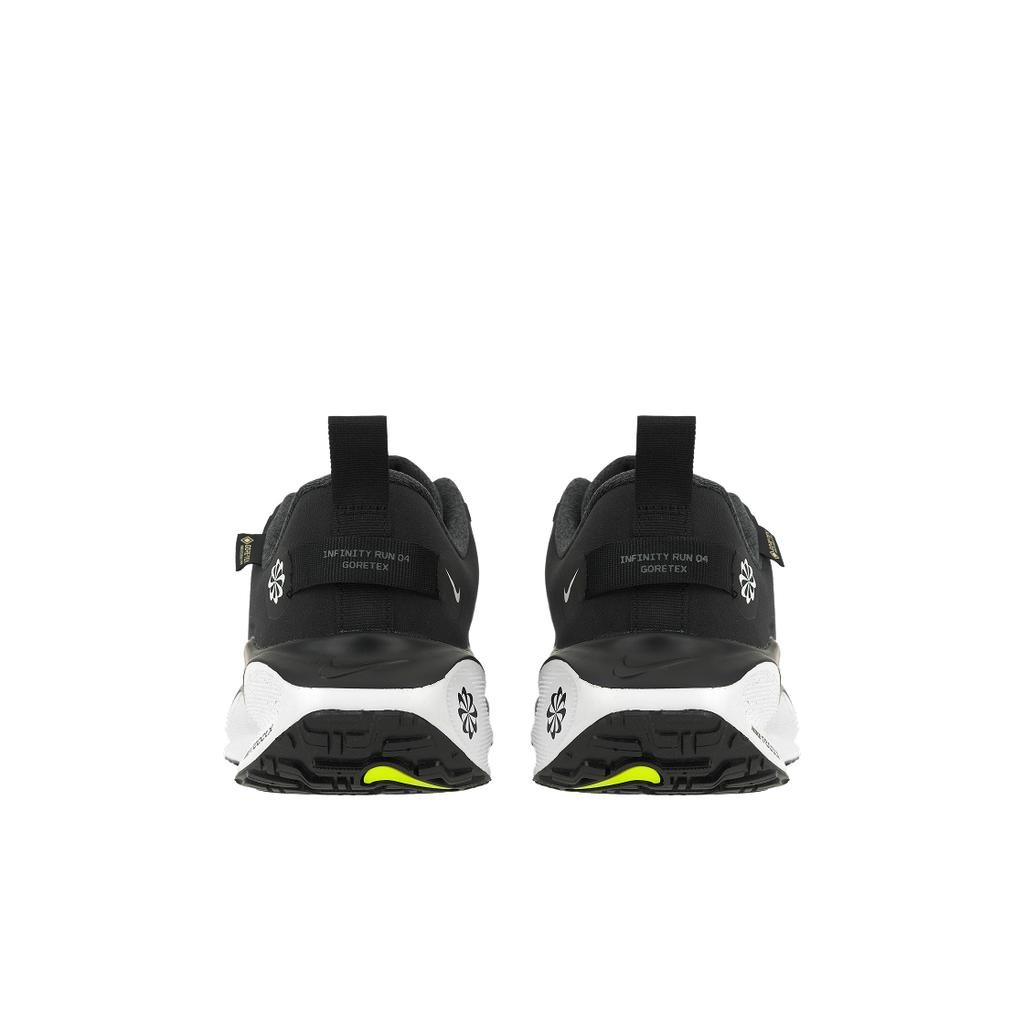 Nike ReactX Infinity Run 4 GORE-TEX Black White Men Sneakers Anthracite Volt FB2204-001