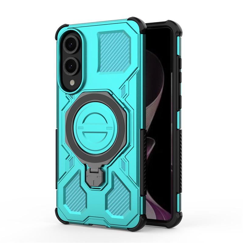 For Samsung Galaxy S25 Edge Case Samsung S25 Edge Cover Holder Magnetic Wireless Charging Protective Phone Cases On S25 Edge