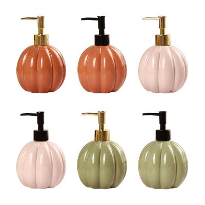 Halloween Pumpkin Soap Dispenser Refillable for Restaurant Daily Use Dorm