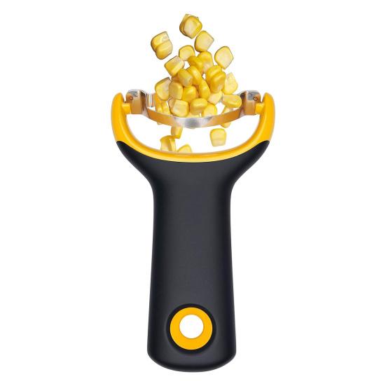 Corn Peeler Stainless Steel Corn Stripper Efficient Kernel Remover Tool Sharp Blades