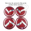 60mm 4PCS Car Wheel Center Hub Sticker Accessories for KIA K7 K9 K2 K3 K5 KX3 Rio Sportage Sorento Ceed RIO Soul Stinger BV3