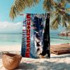 Till Lindemann, Lead Singer of the German Heavy Metal Rock Band Rammstein, Outdoor Camping Vacation Swimming Beach Scarf Decorative Blanket F12